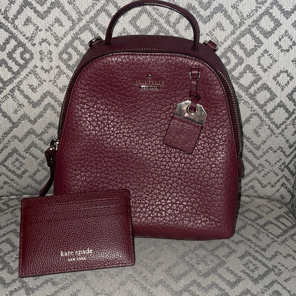 Kate Spade Backpack Cardholder Bundle